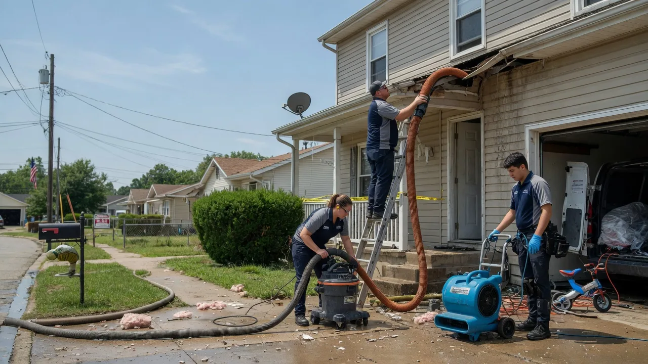 Water Damage Restoration in Bruington, VA near me